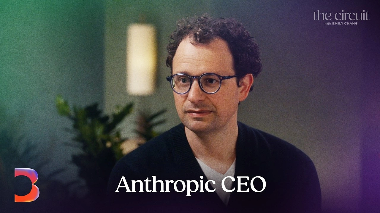 Anthropic-CEO Dario Amodei im Interview über die Zukunft der Künstlichen Intelligenz und die Entwicklung leistungsfähiger KI-Modelle.