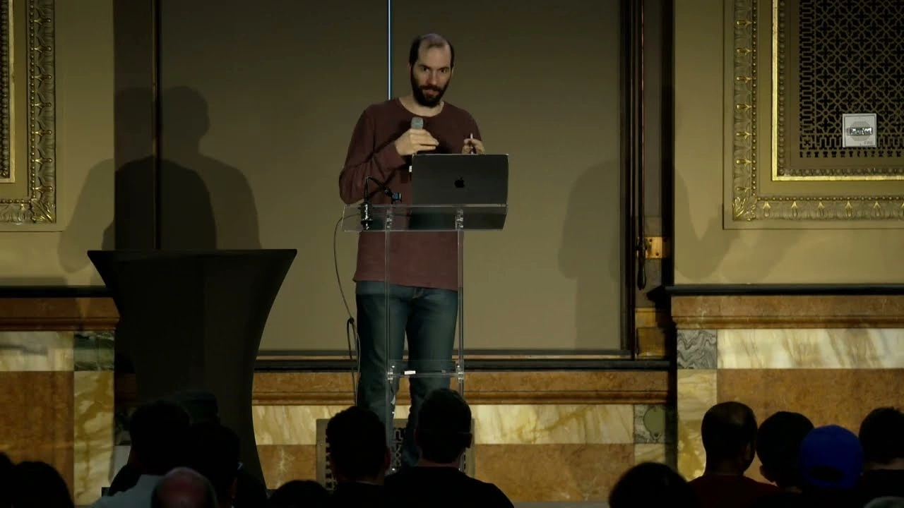 Nicholas Carlini spricht über Black-hat LLMs auf der Konferenz unprompted 2026